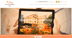 Desktop Screenshot of hotelvillaangelina.it